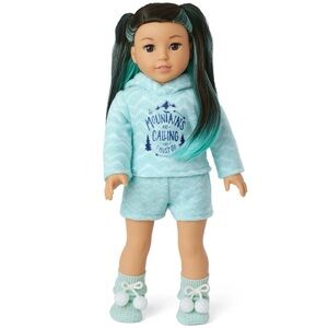American Girl GOTY 2022 Corinne’s Powder Blue Pajamas
